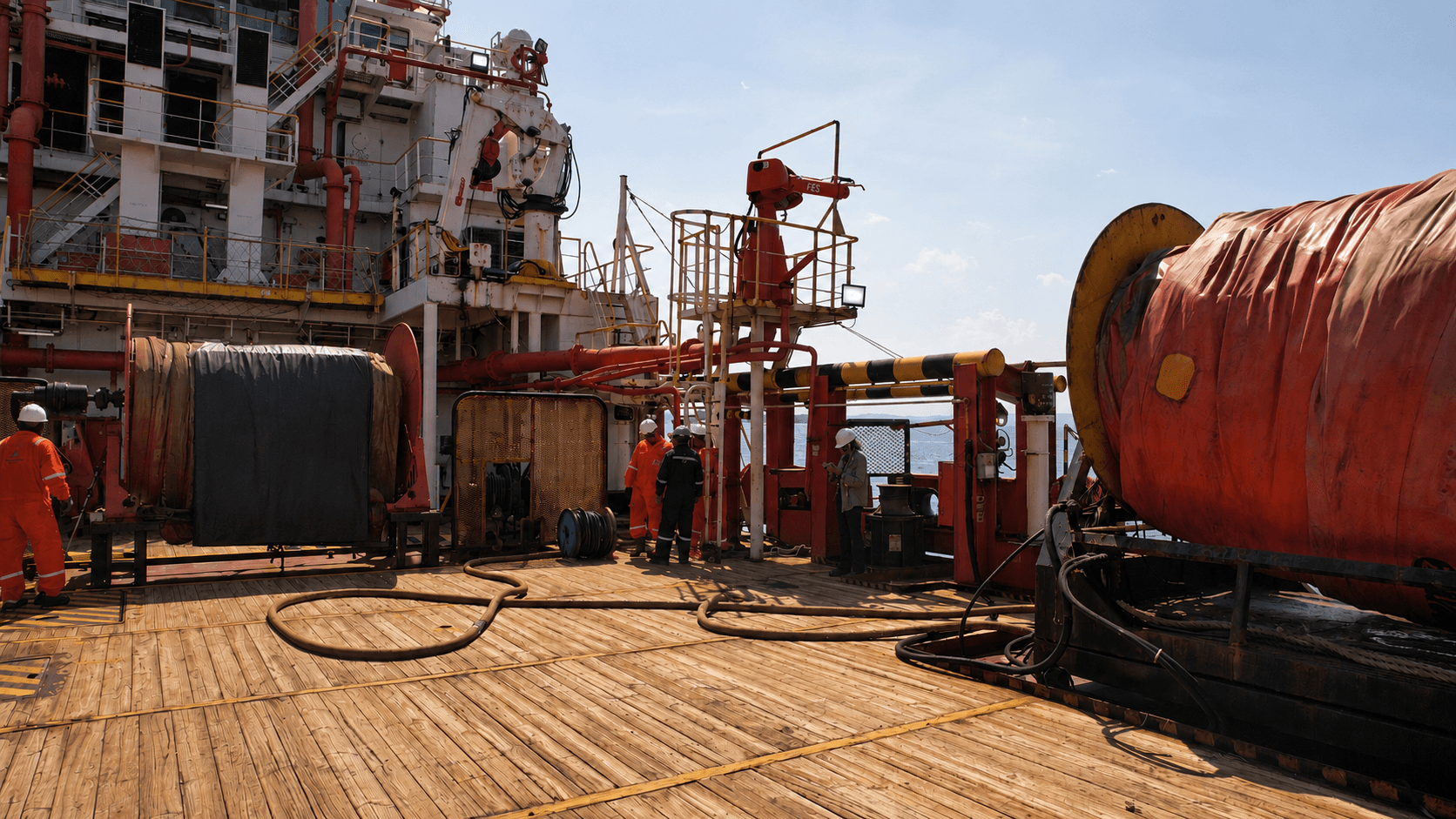Operação offshore da ENGSAFETY